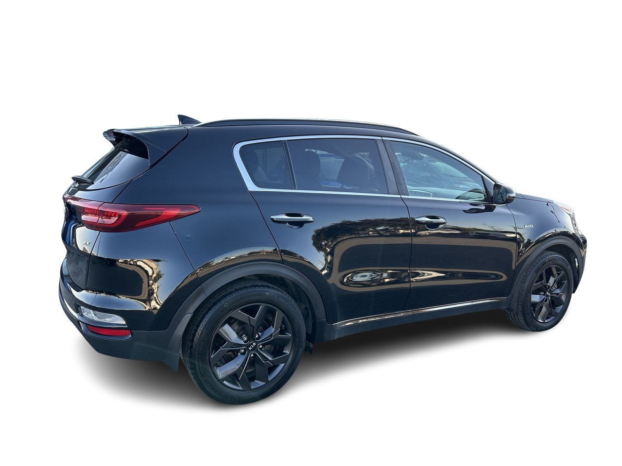 Used 2021 Black Cherry (MET) Kia EX Premium S AWD image 12