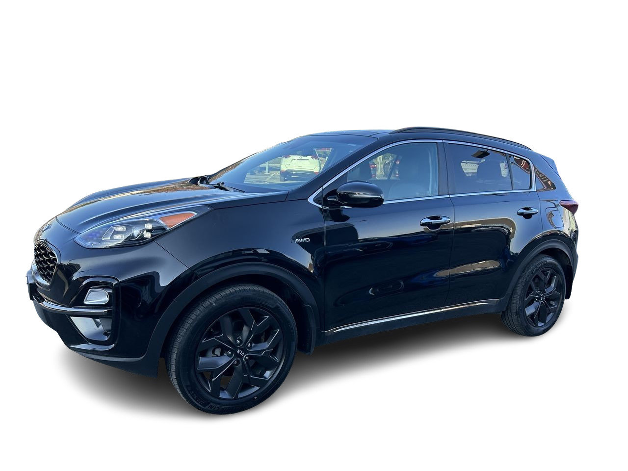 Used 2021 Black Cherry (MET) Kia EX Premium S AWD image 4