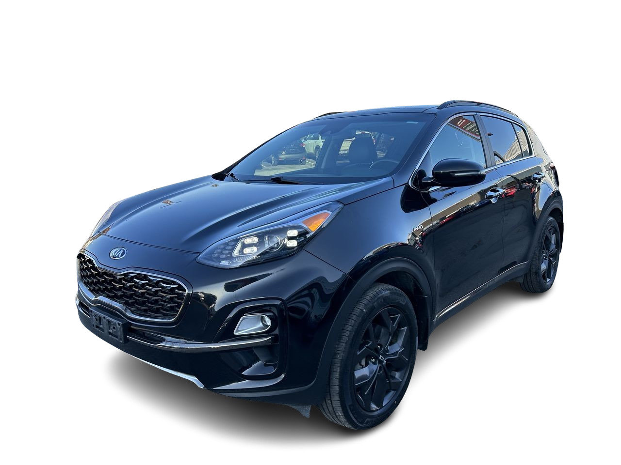 Used 2021 Black Cherry (MET) Kia EX Premium S AWD image 3
