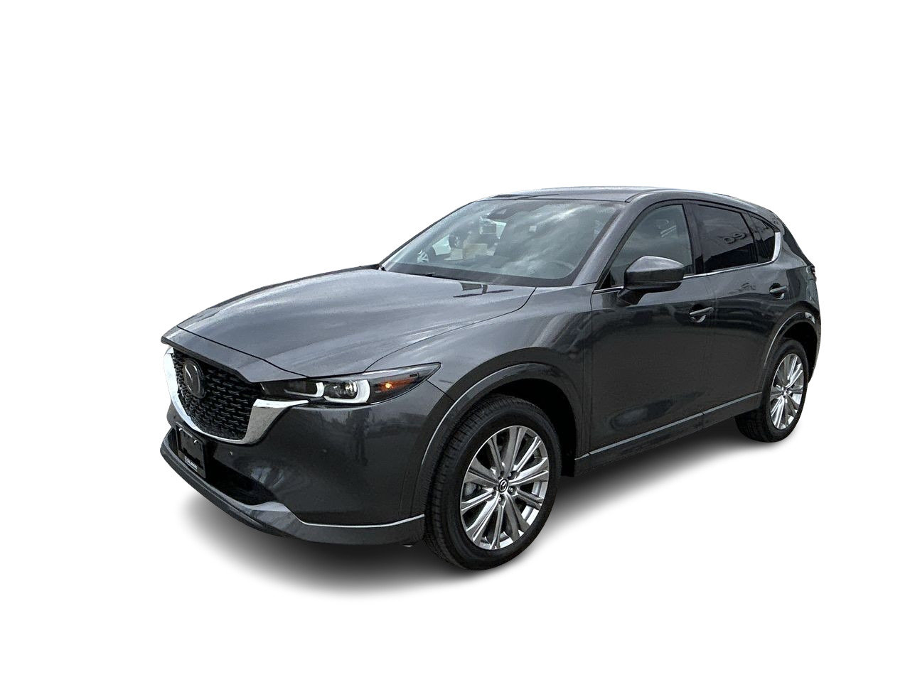 Used 2022 Machine Grey (Met) Mazda Signature AWD at image 4