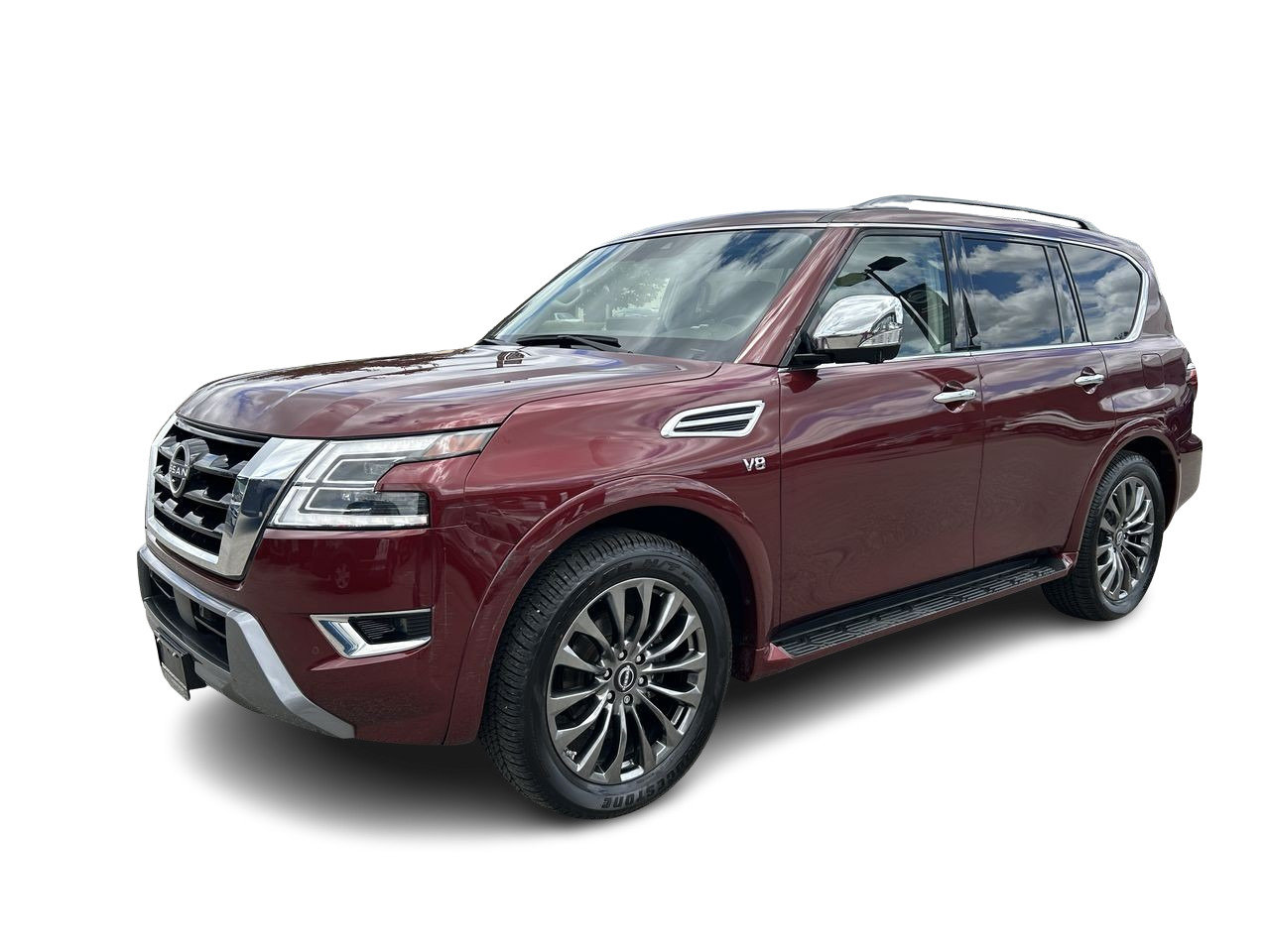 Used 2021 Coulis Red Pearl Nissan Platinum at image 3