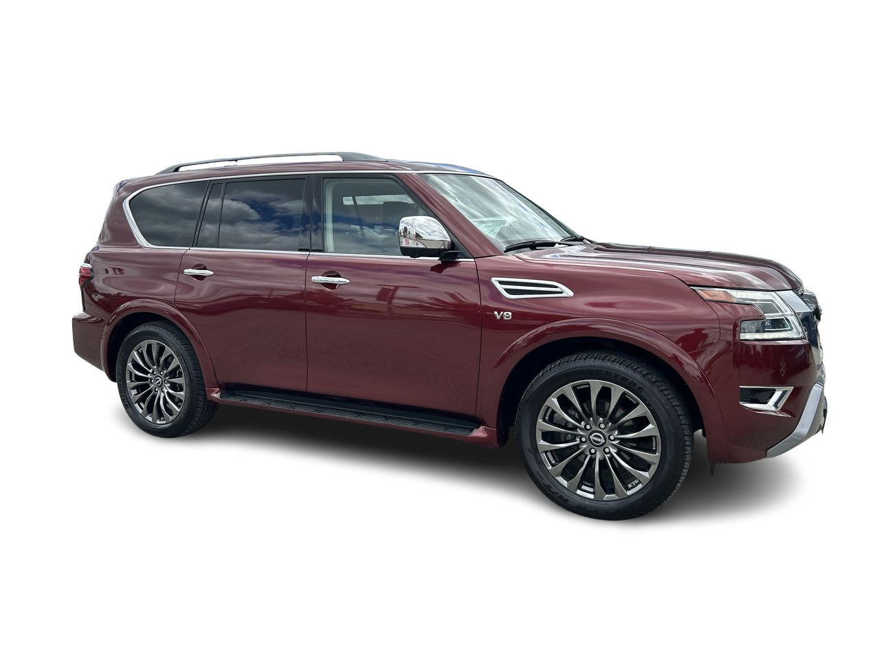 Used 2021 Coulis Red Pearl Nissan Platinum at image 14