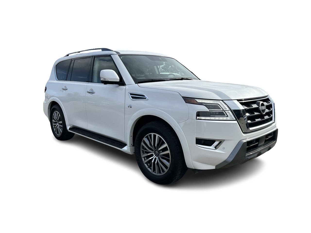 Used 2021 Aspen White Tricoat Pearl Nissan SL at image 15
