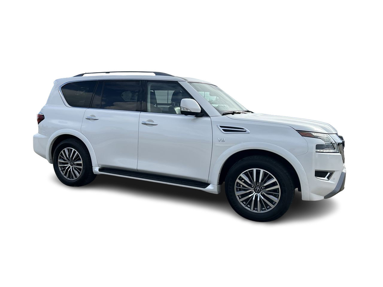 Used 2021 Aspen White Tricoat Pearl Nissan SL at image 14