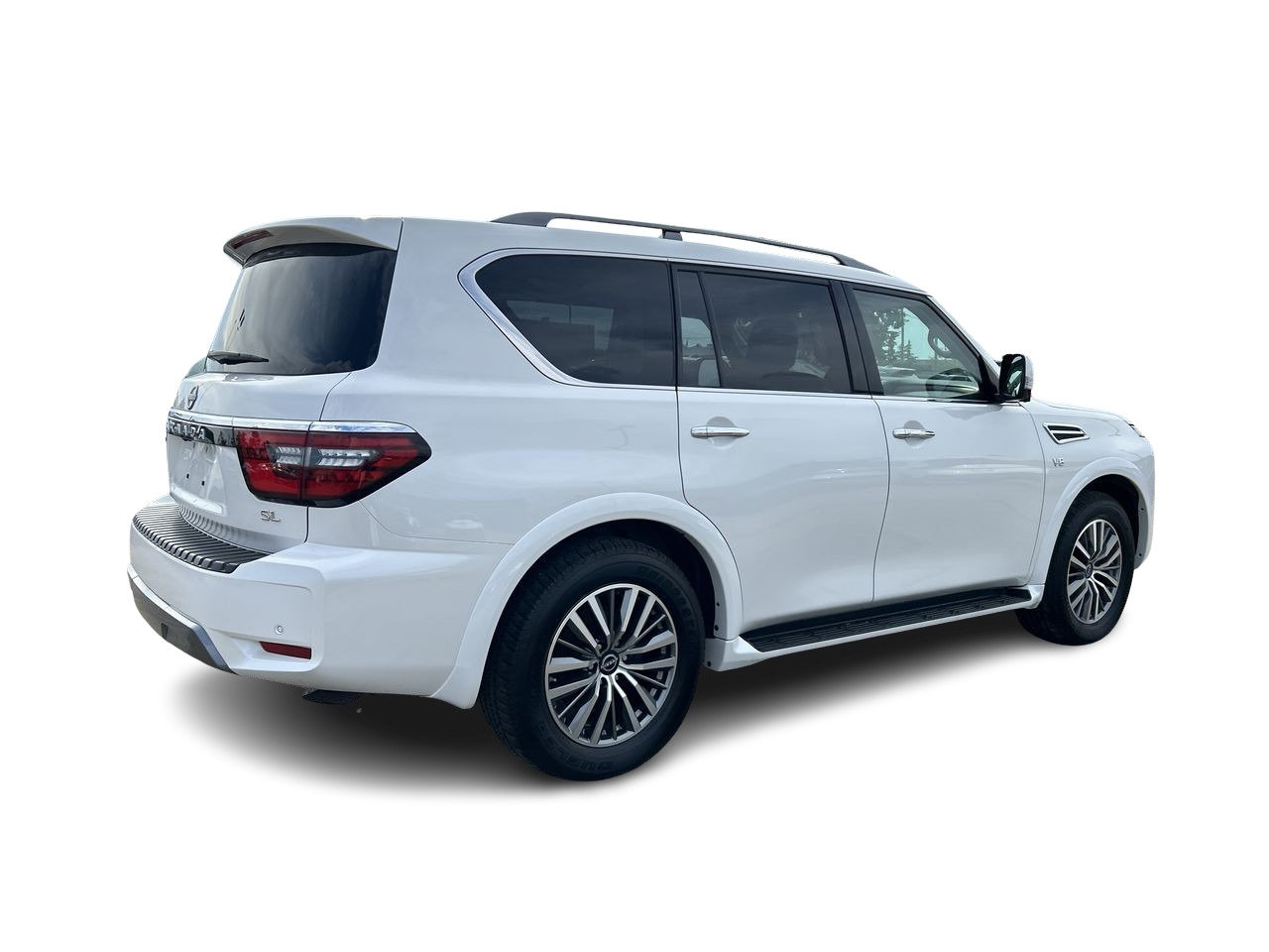 Used 2021 Aspen White Tricoat Pearl Nissan SL at image 12