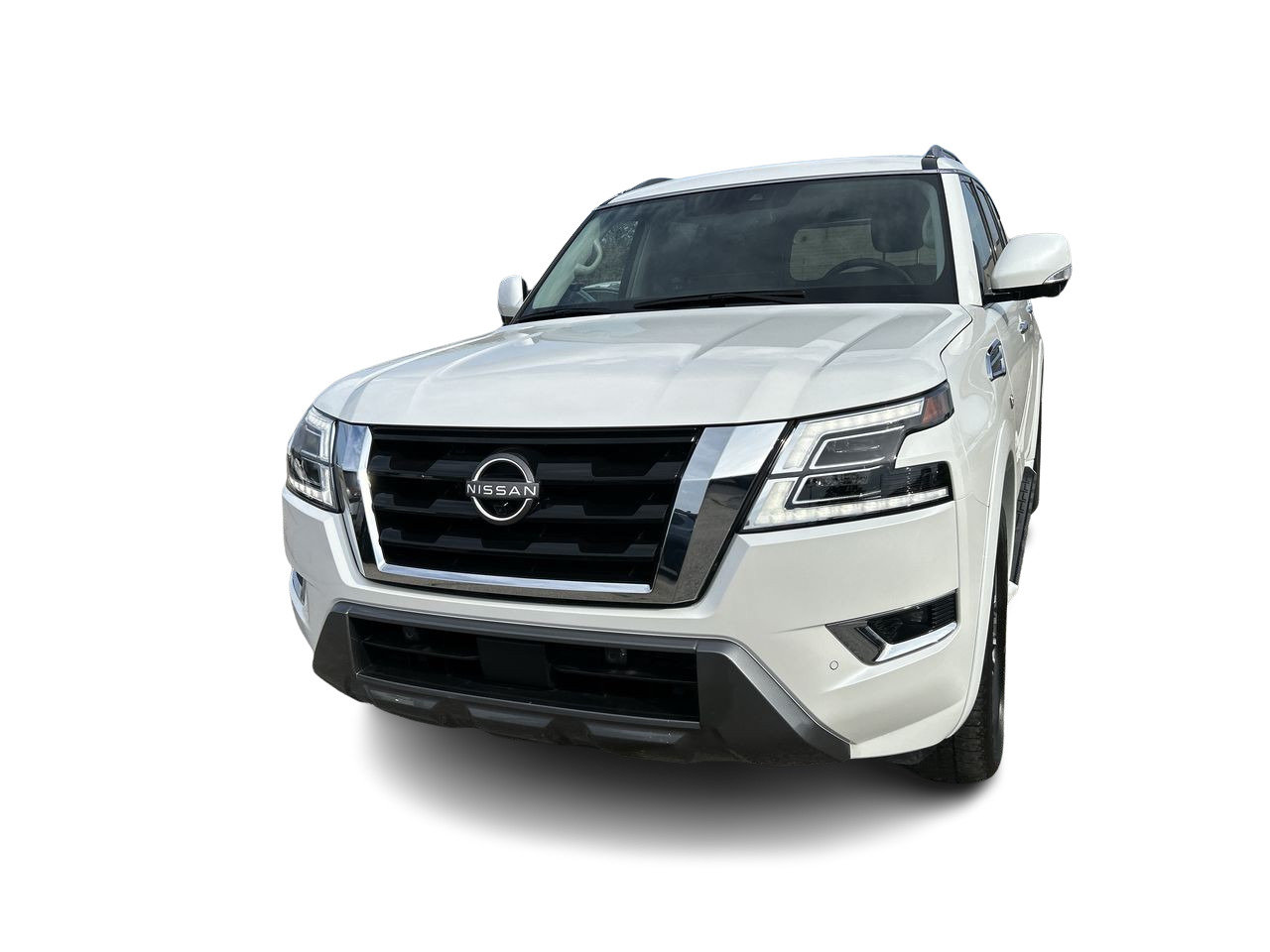 Used 2021 Aspen White Tricoat Pearl Nissan SL at image 2