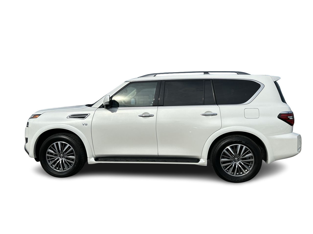 Used 2021 Aspen White Tricoat Pearl Nissan SL at image 5