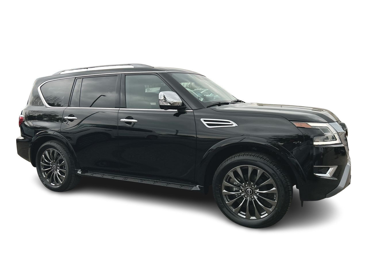 New 2023 Super Black Nissan Platinum Captain