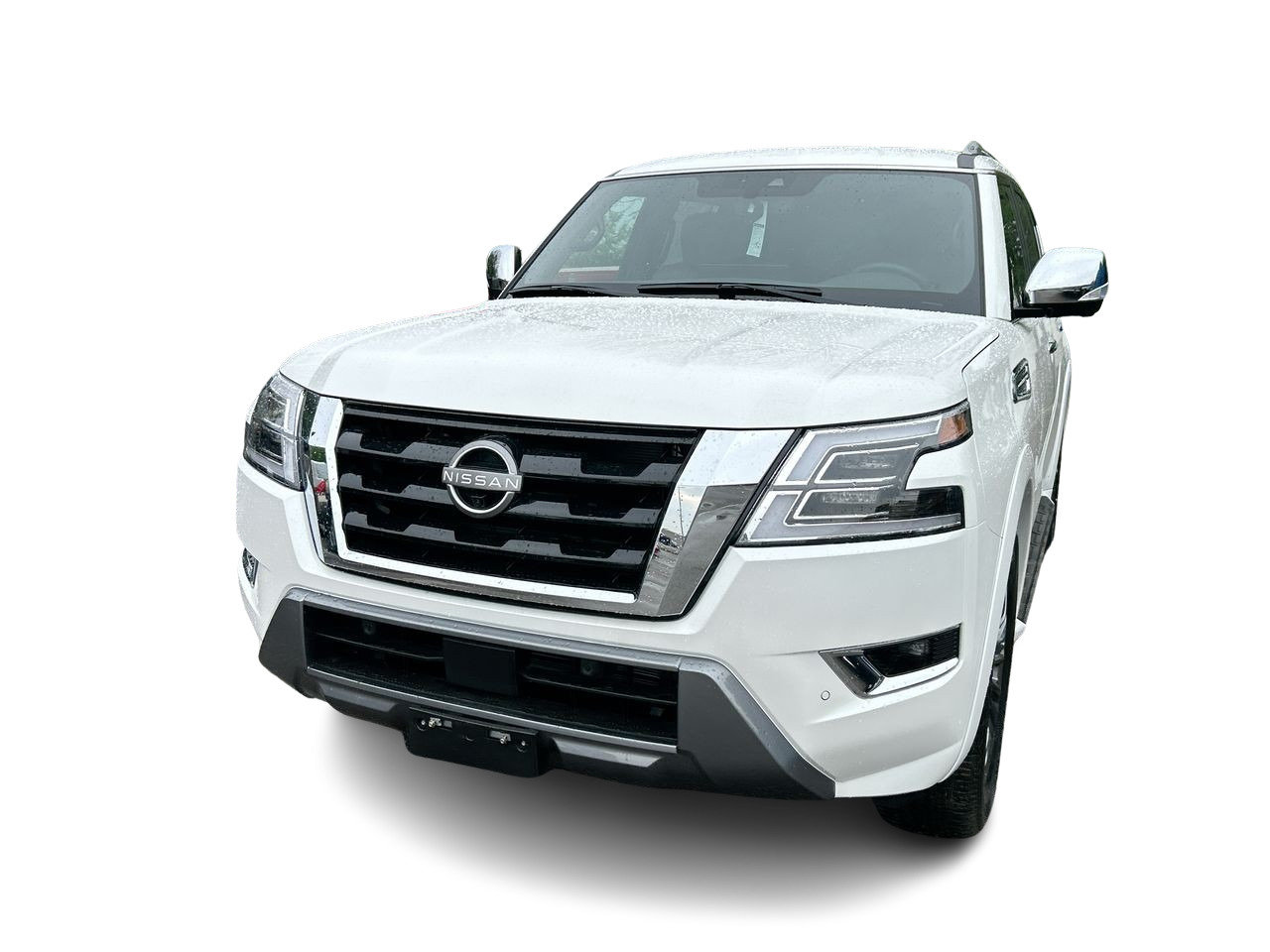 New 2023 Aspen White Tricoat Nissan Platinum Captain