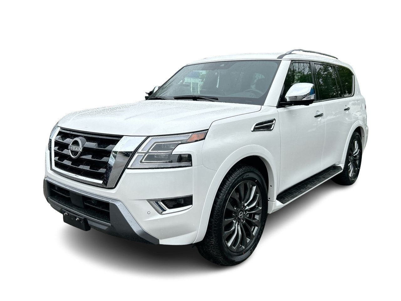 New 2023 Aspen White Tricoat Nissan Platinum Captain