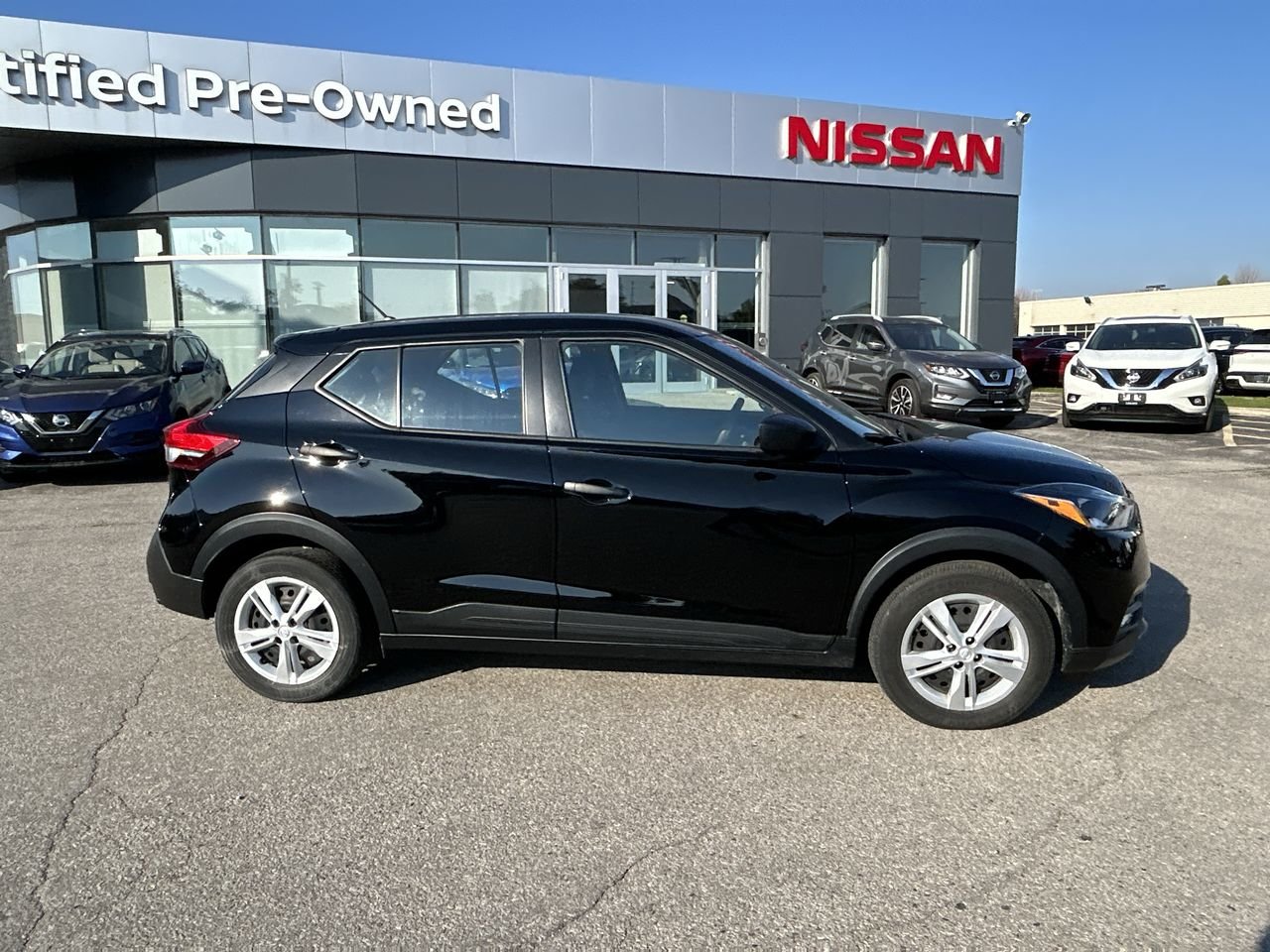 Used 2020 Super Black Nissan S CVT image 13