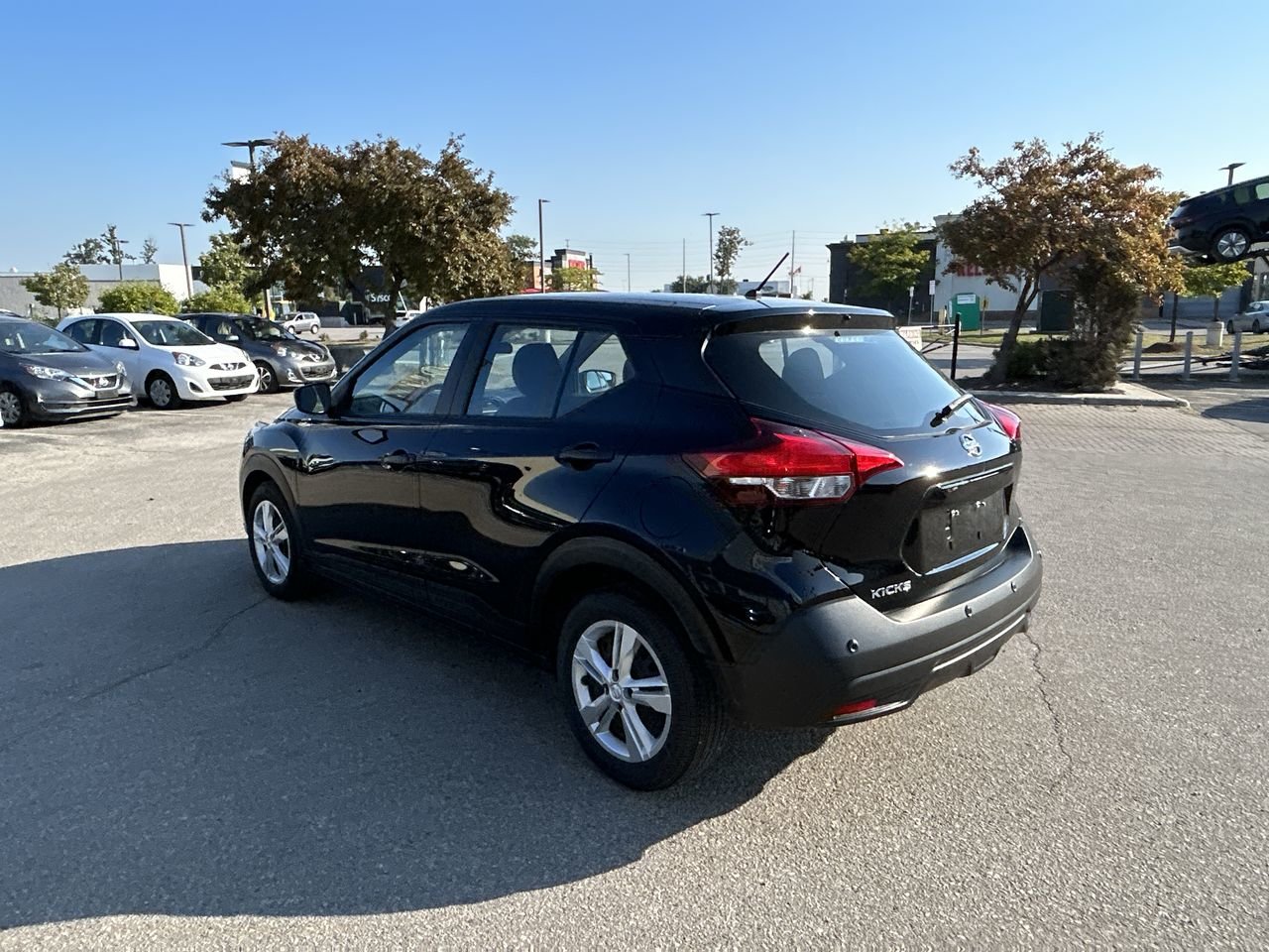 Used 2020 Super Black Nissan S CVT image 7