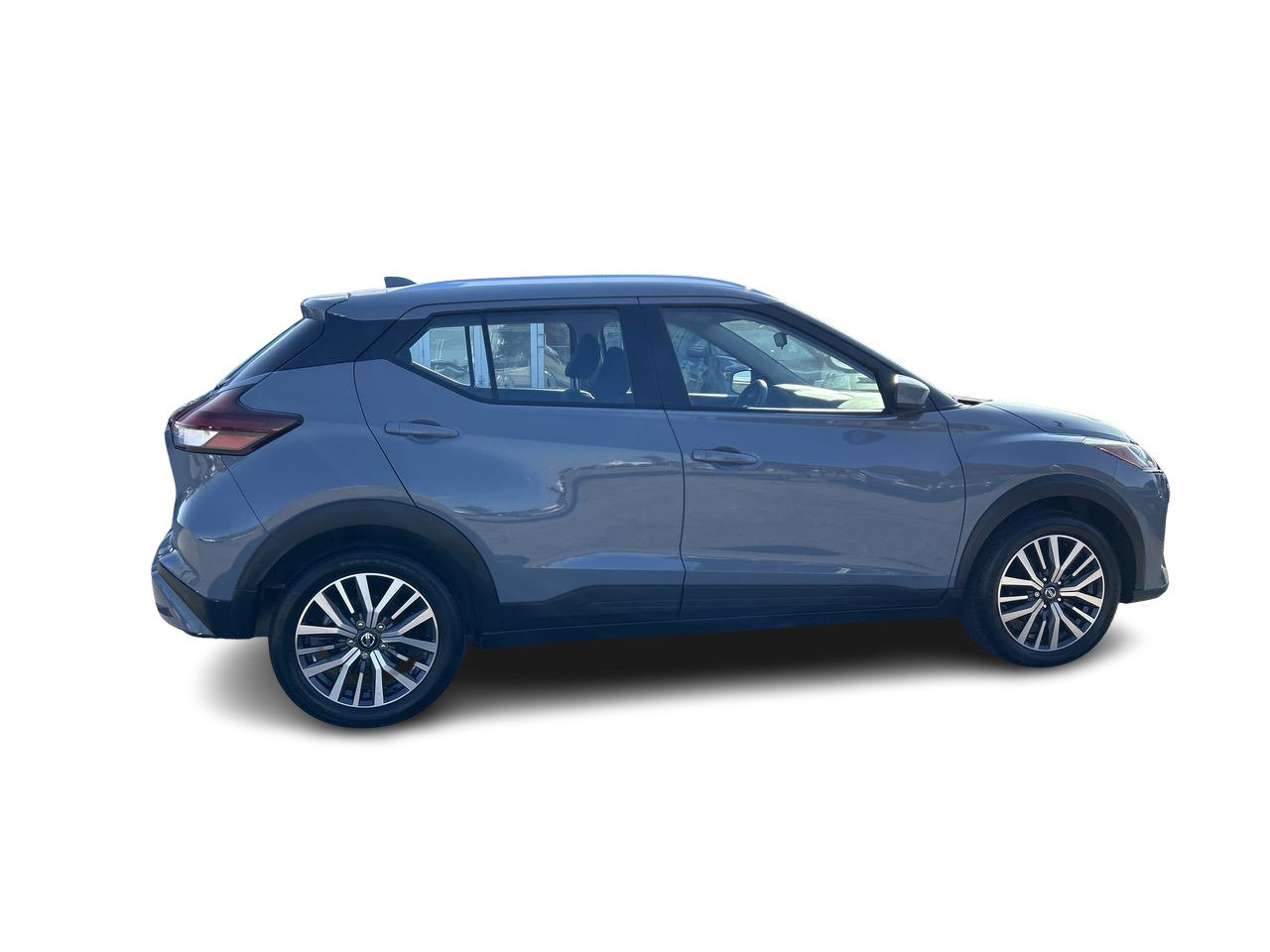 Used 2021 Boulder Grey Pearl Met Nissan SV CVT image 12
