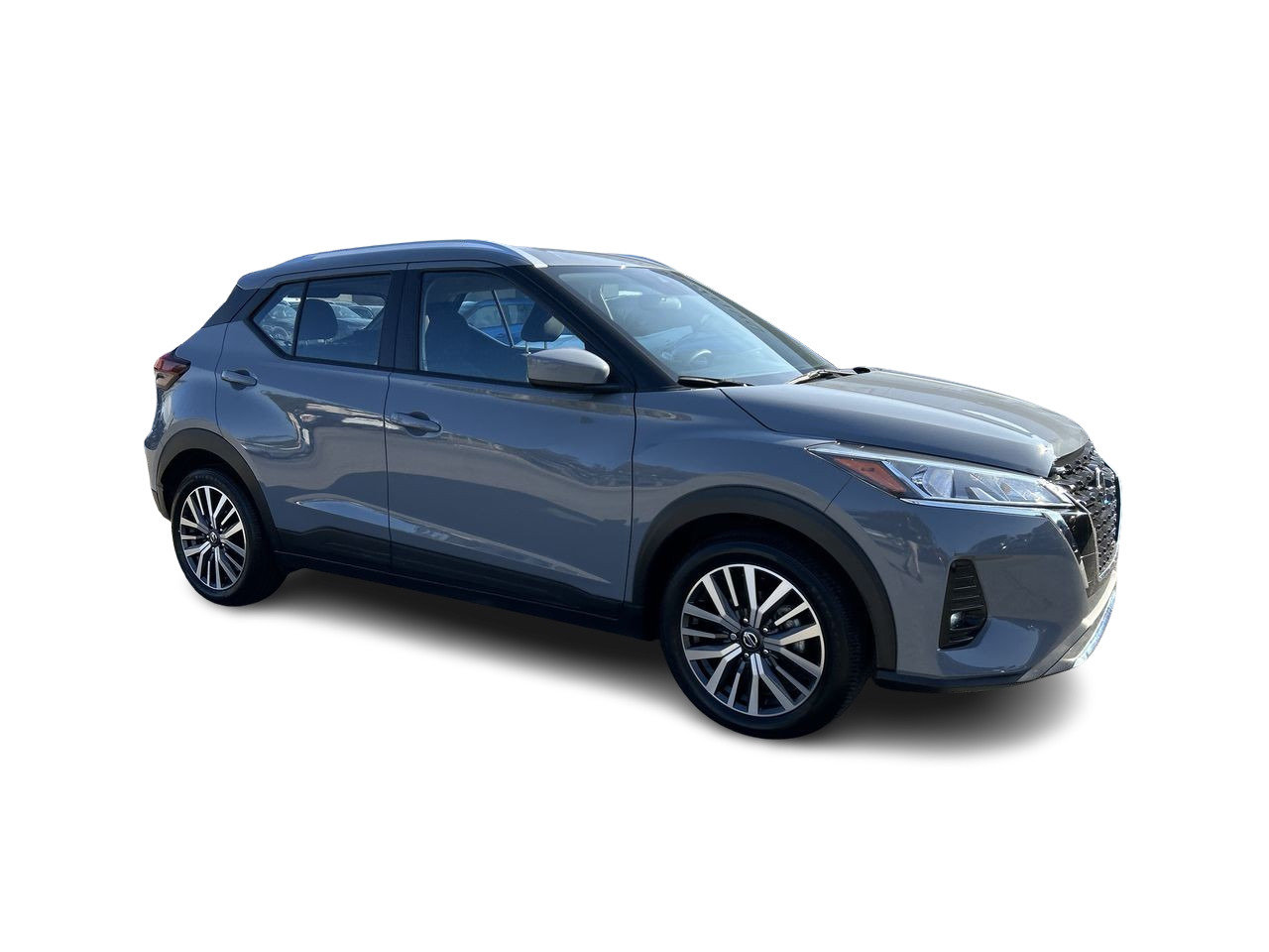 Used 2021 Boulder Grey Pearl Met Nissan SV CVT image 14