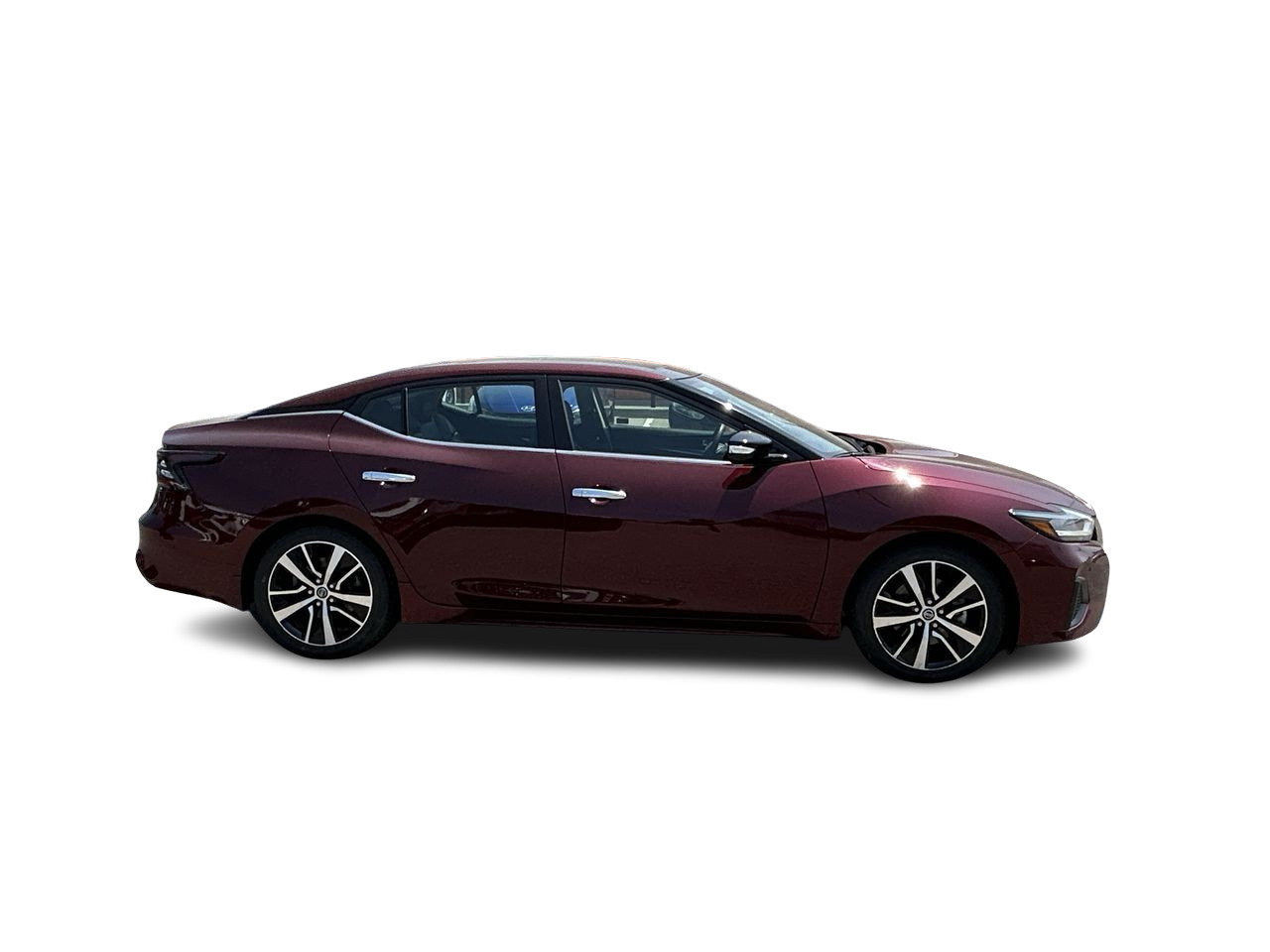 Used 2021 Carnelian Red Met Nissan SL CVT image 11