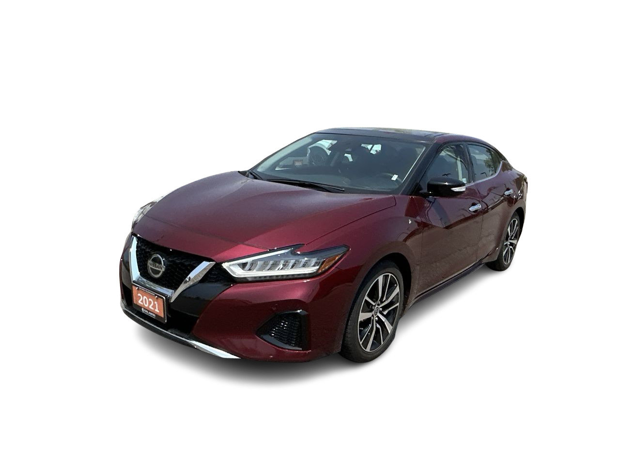 Used 2021 Carnelian Red Met Nissan SL CVT image 16