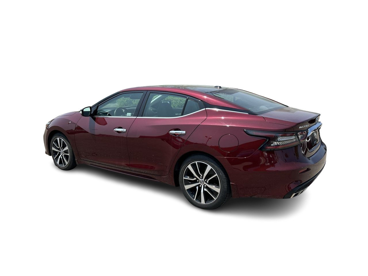 Used 2021 Carnelian Red Met Nissan SL CVT image 6