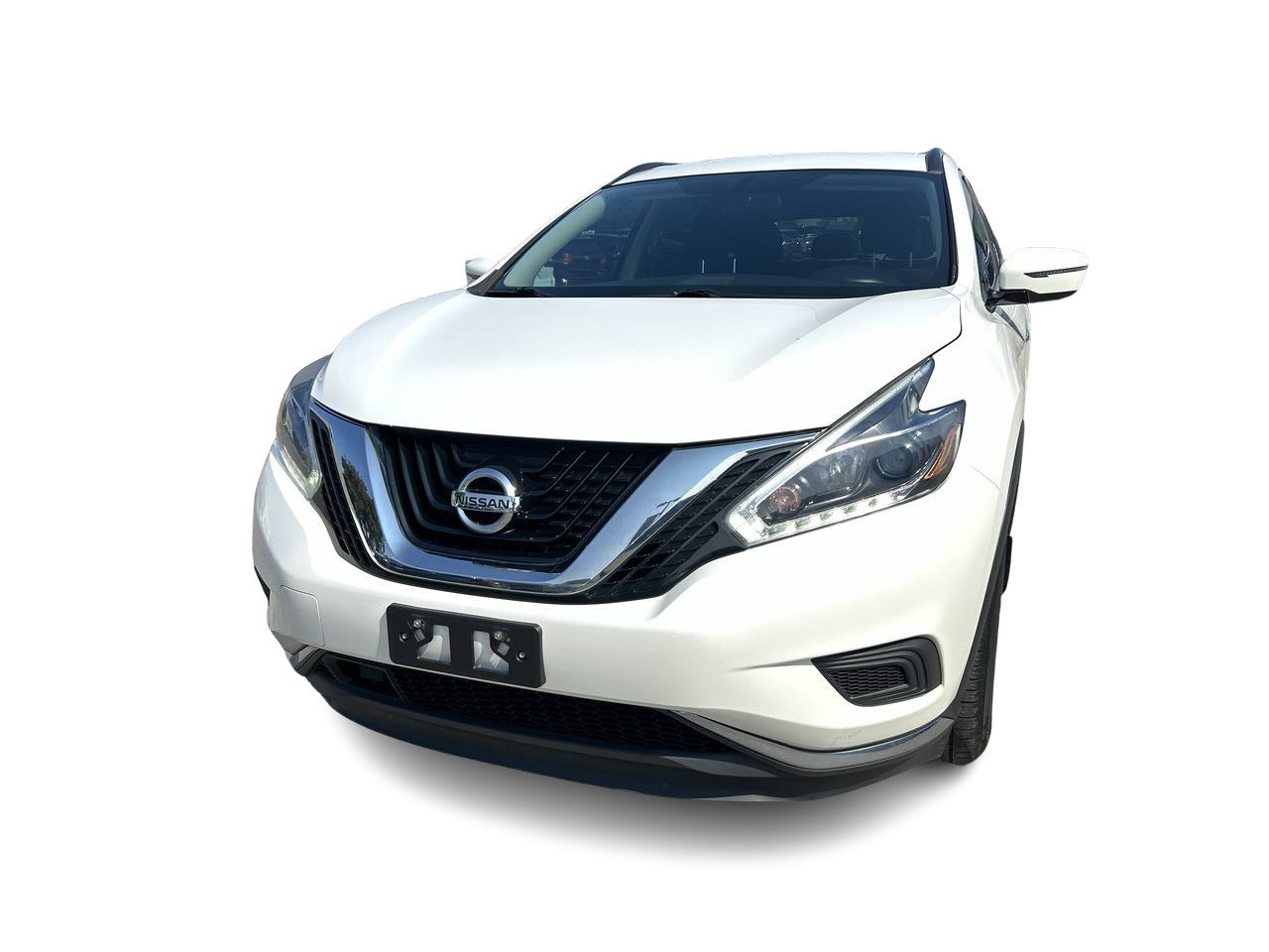 Used 2018 Pearl White Nissan S FWD CVT image 2