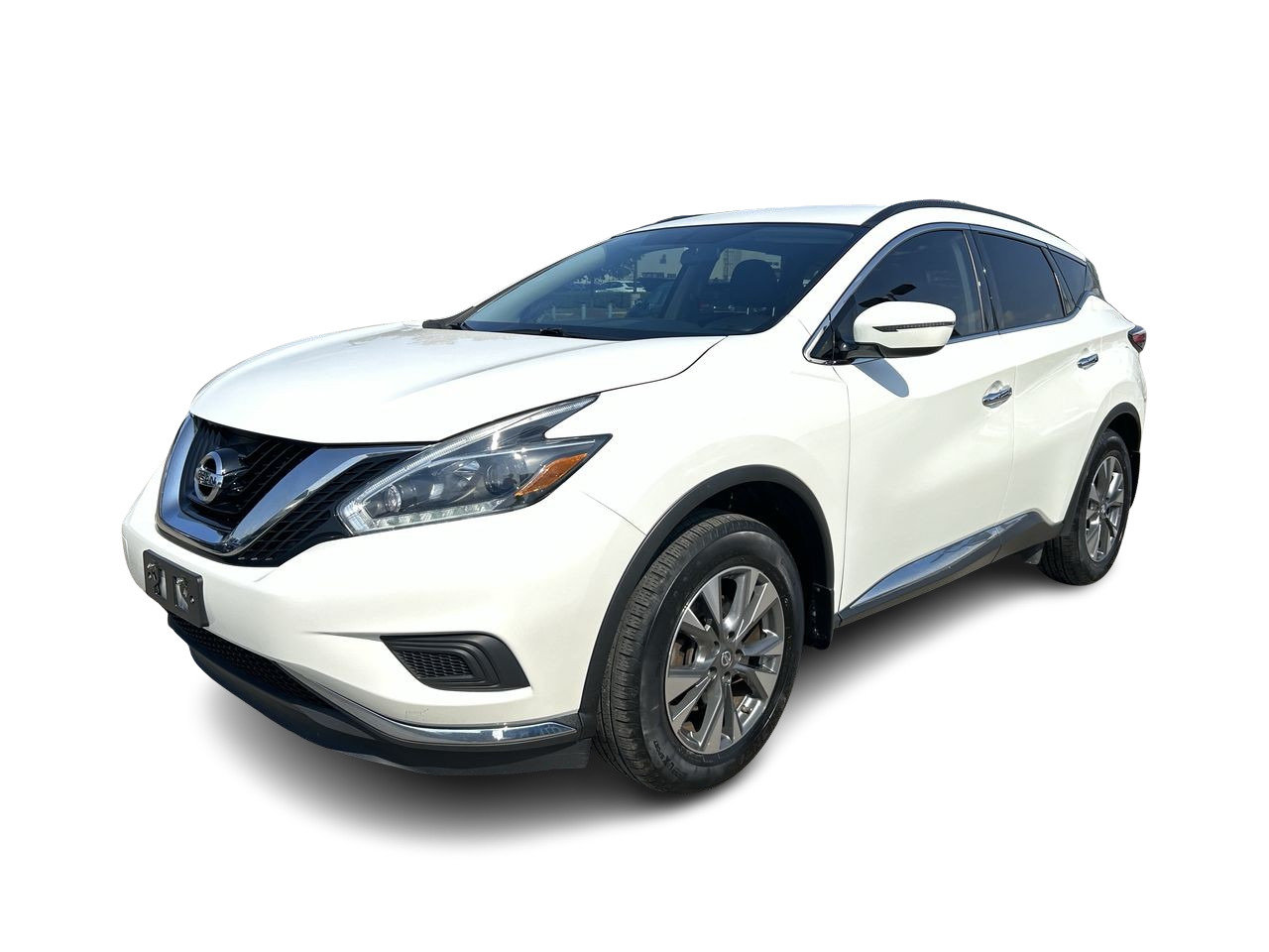 Used 2018 Pearl White Nissan S FWD CVT image 3
