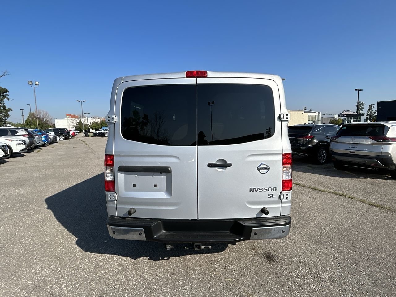 Used 2018 Brilliant Silver Met Nissan SL V8 Standard Roof image 9