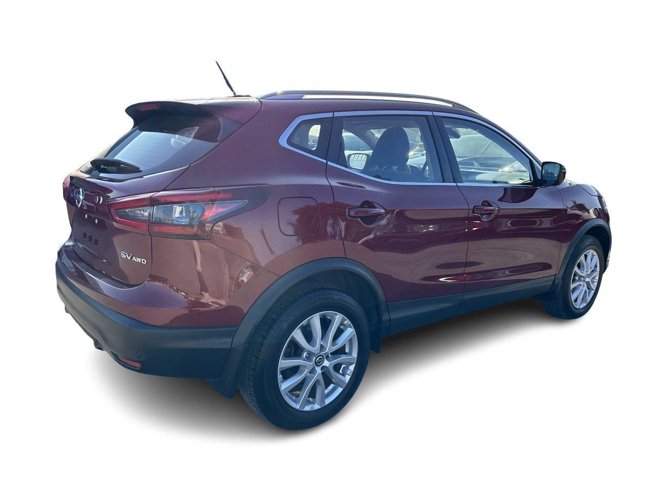 Used 2020 Scarlet Ember Pearl Nissan SV AWD CVT image 11