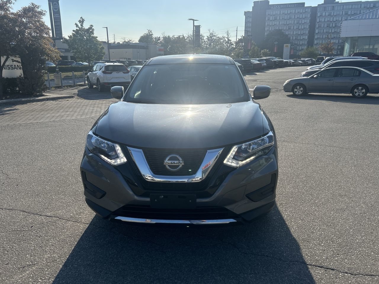 Used 2018 Gun Metallic Met Nissan S AWD CVT image 13