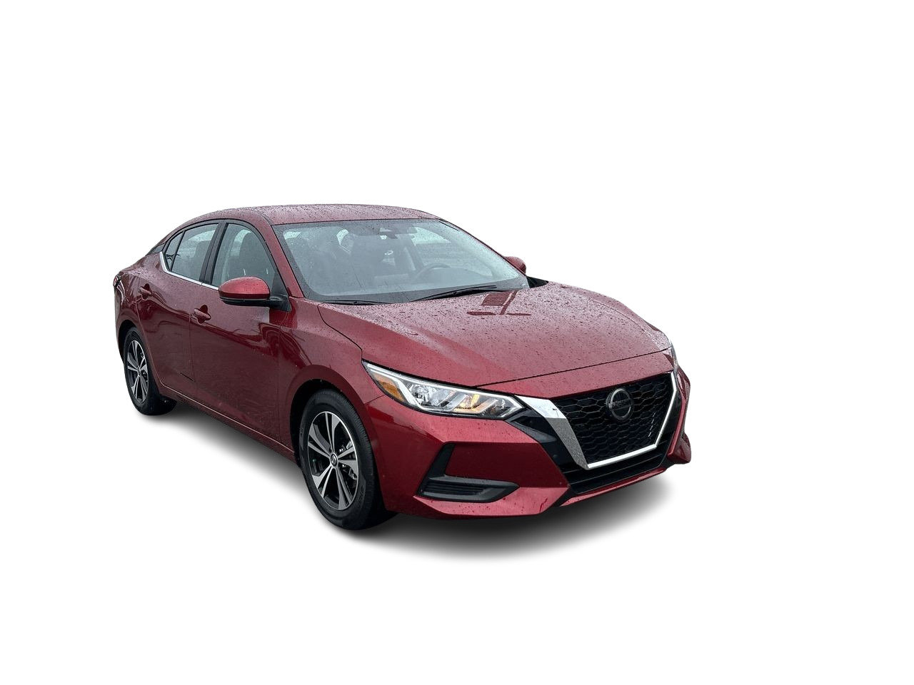 Used 2023 RED Nissan SV CVT image 15