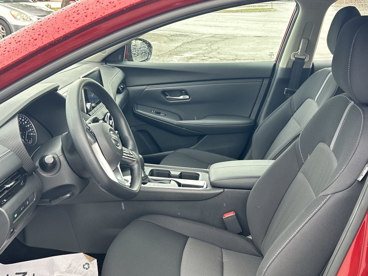 Used 2023 RED Nissan SV CVT image 19