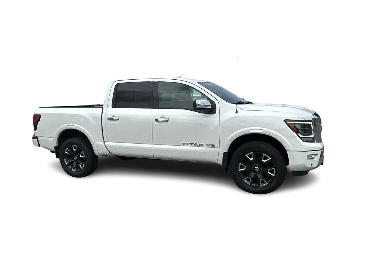 Used 2020 Pearl White Nissan Crew Cab Platinum 4X4 image 15