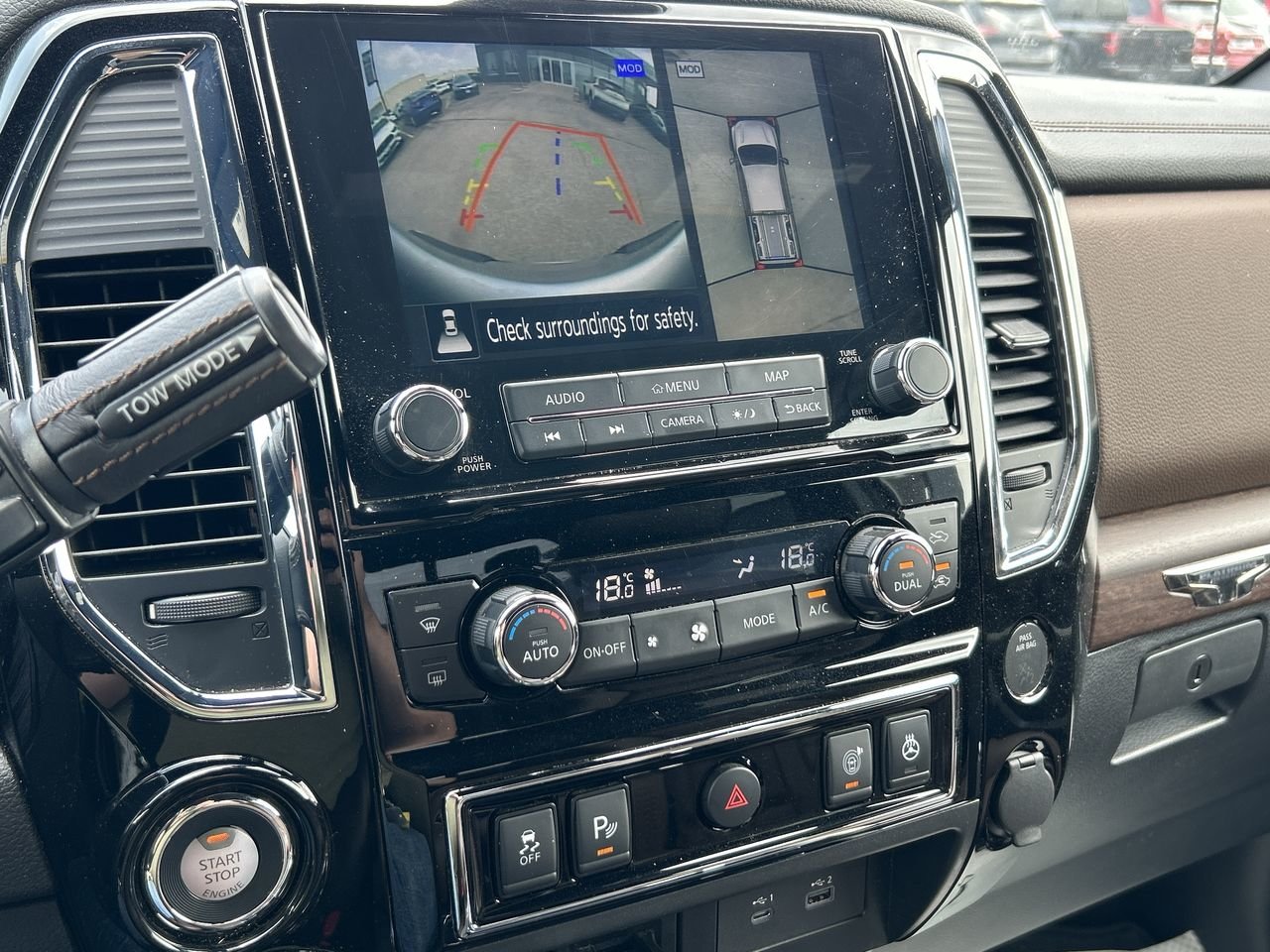Used 2020 Pearl White Nissan Crew Cab Platinum 4X4 image 27
