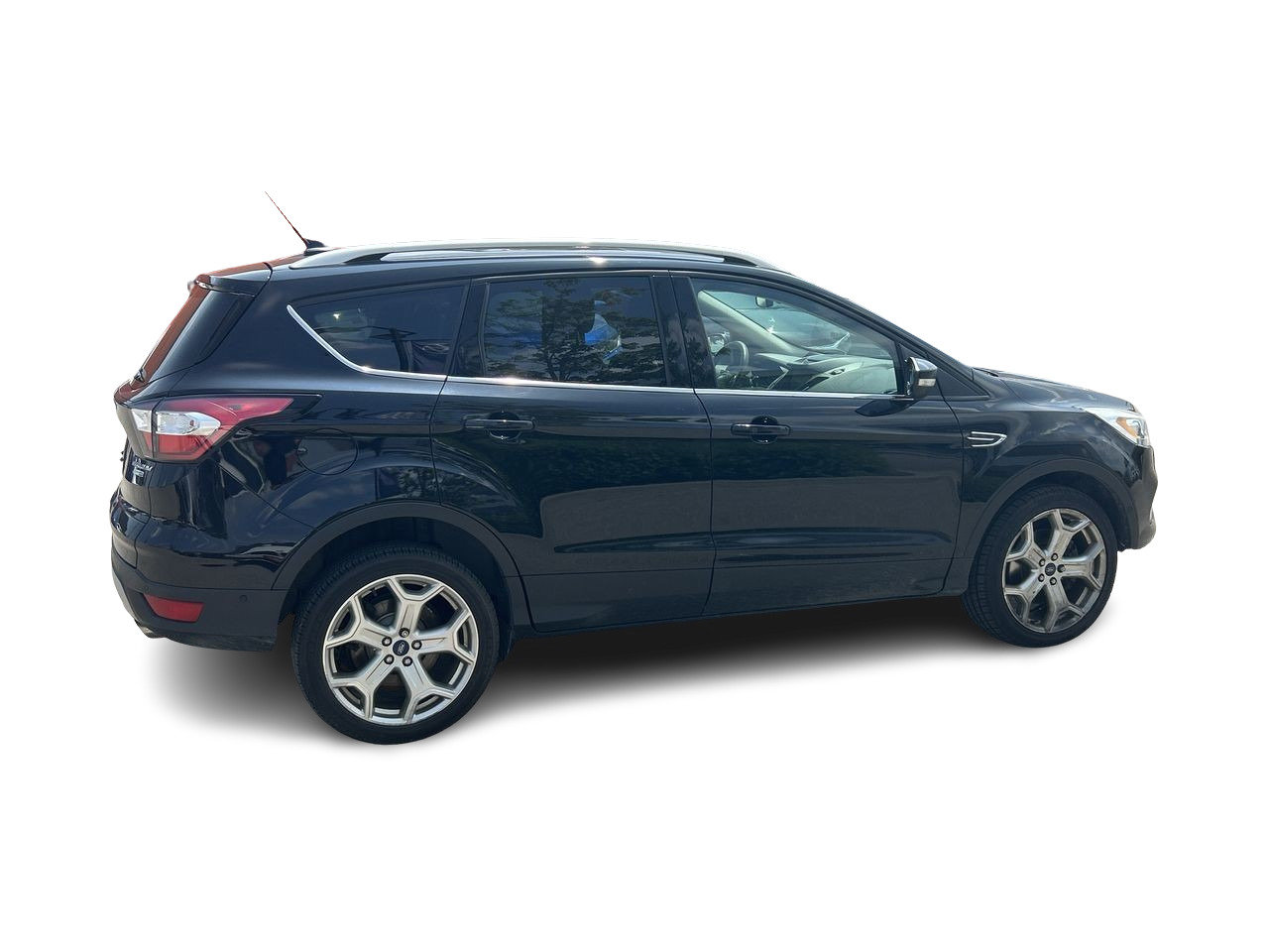 Used 2018 BLACK Ford Titanium image 12