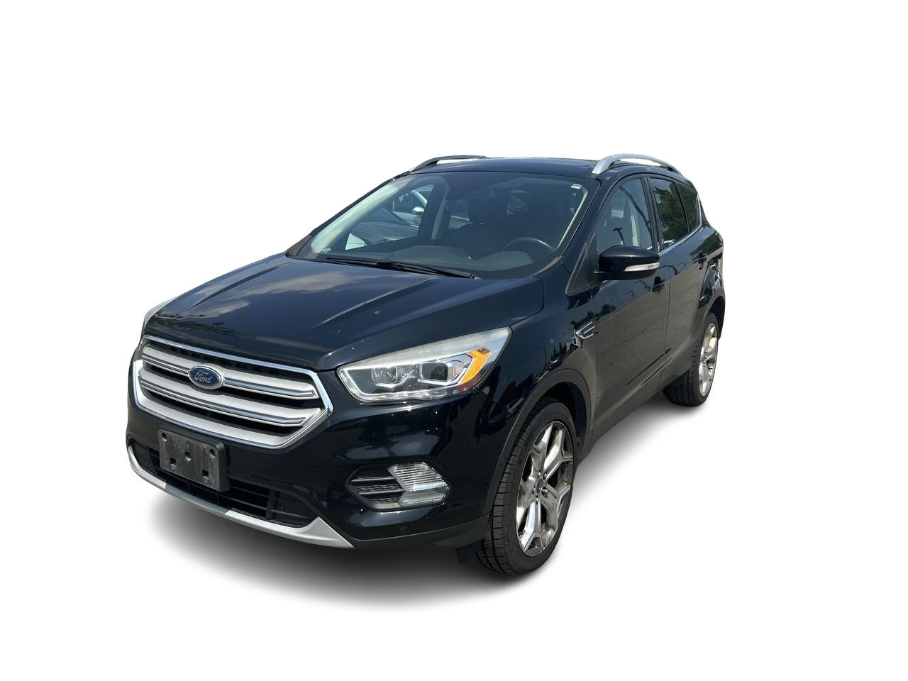 Used 2018 BLACK Ford Titanium image 17