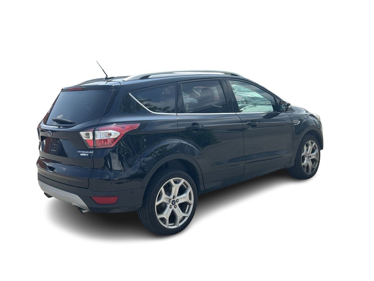 Used 2018 BLACK Ford Titanium image 11