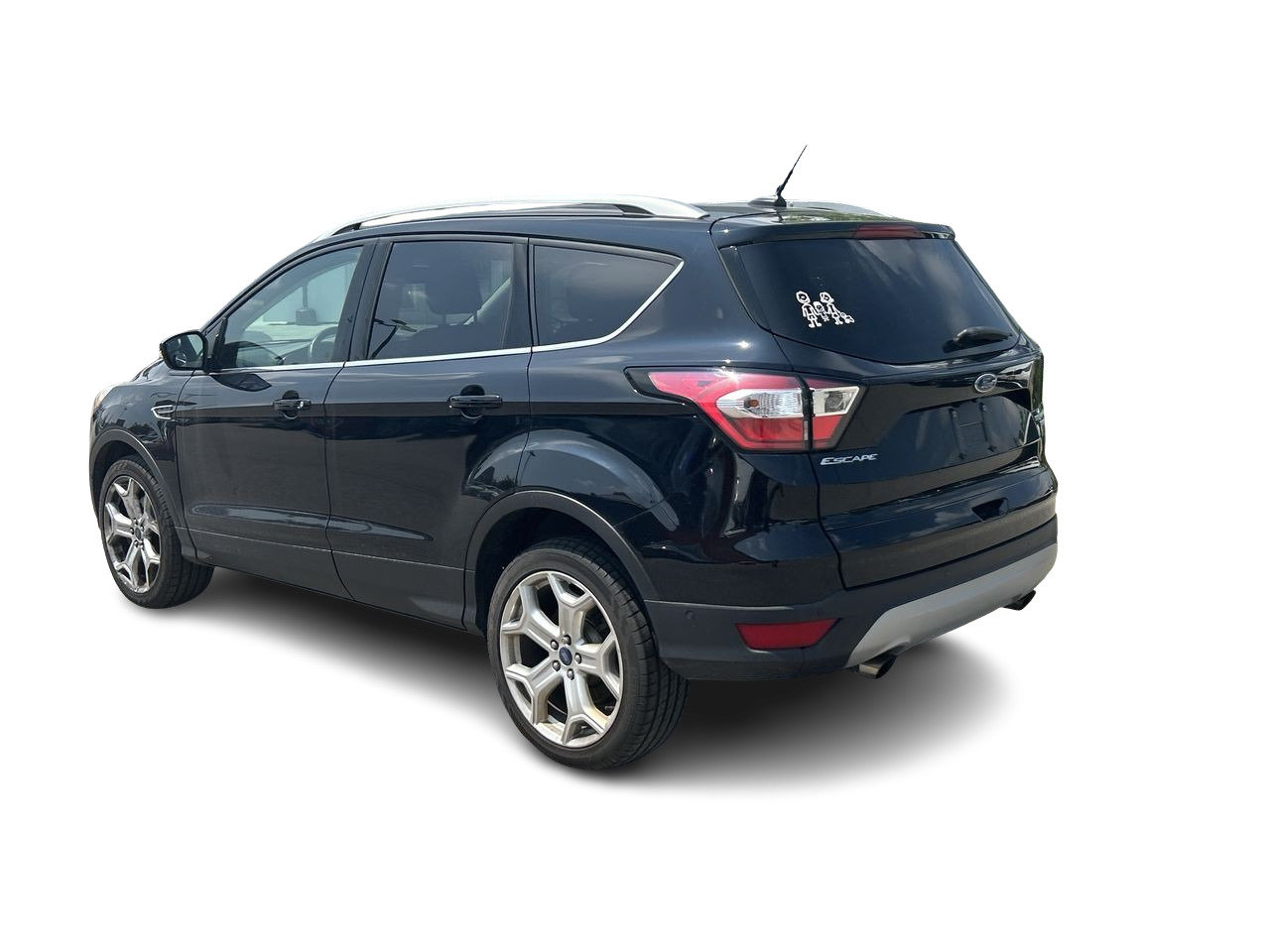 Used 2018 BLACK Ford Titanium image 7