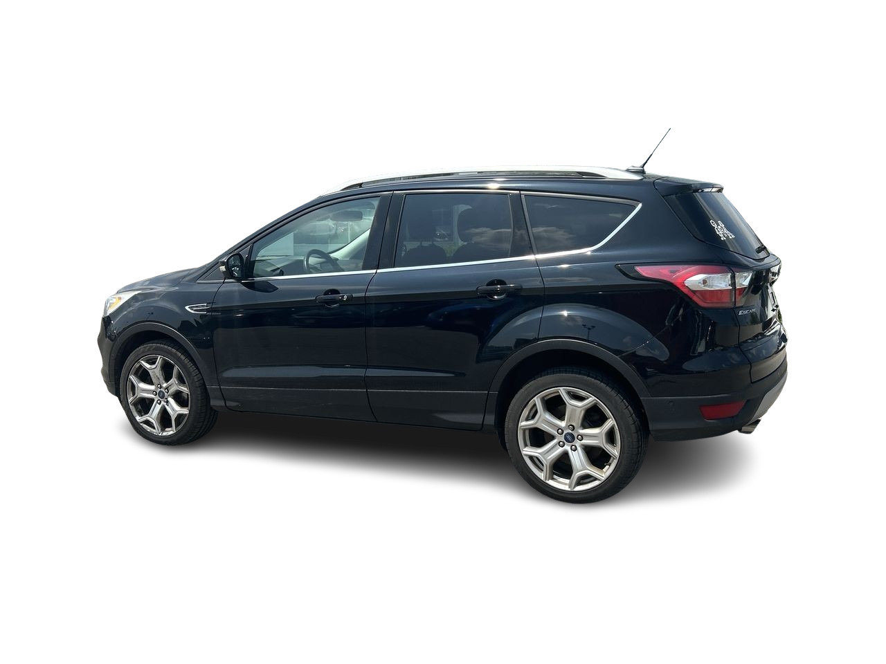 Used 2018 BLACK Ford Titanium image 6