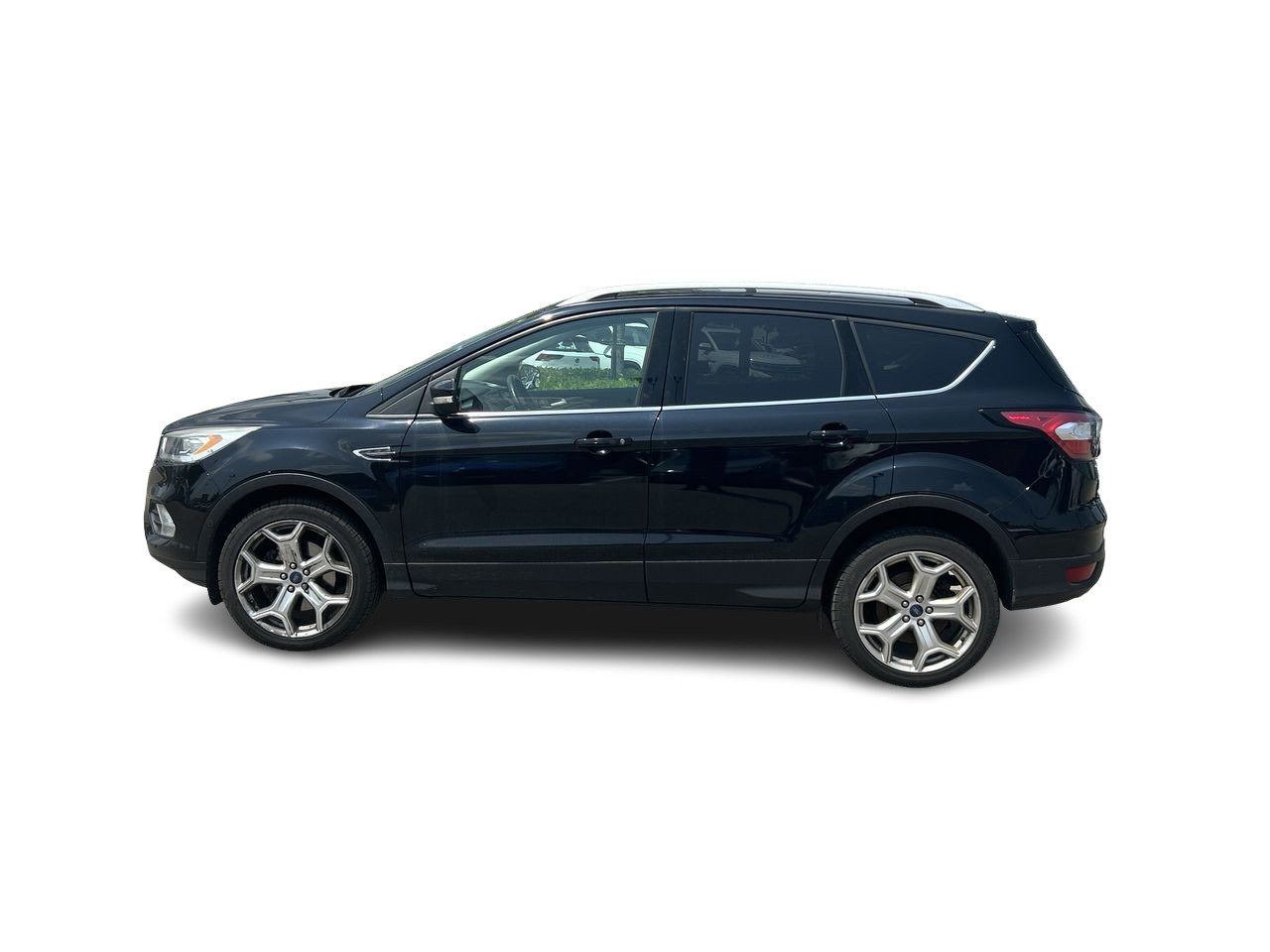 Used 2018 BLACK Ford Titanium image 5