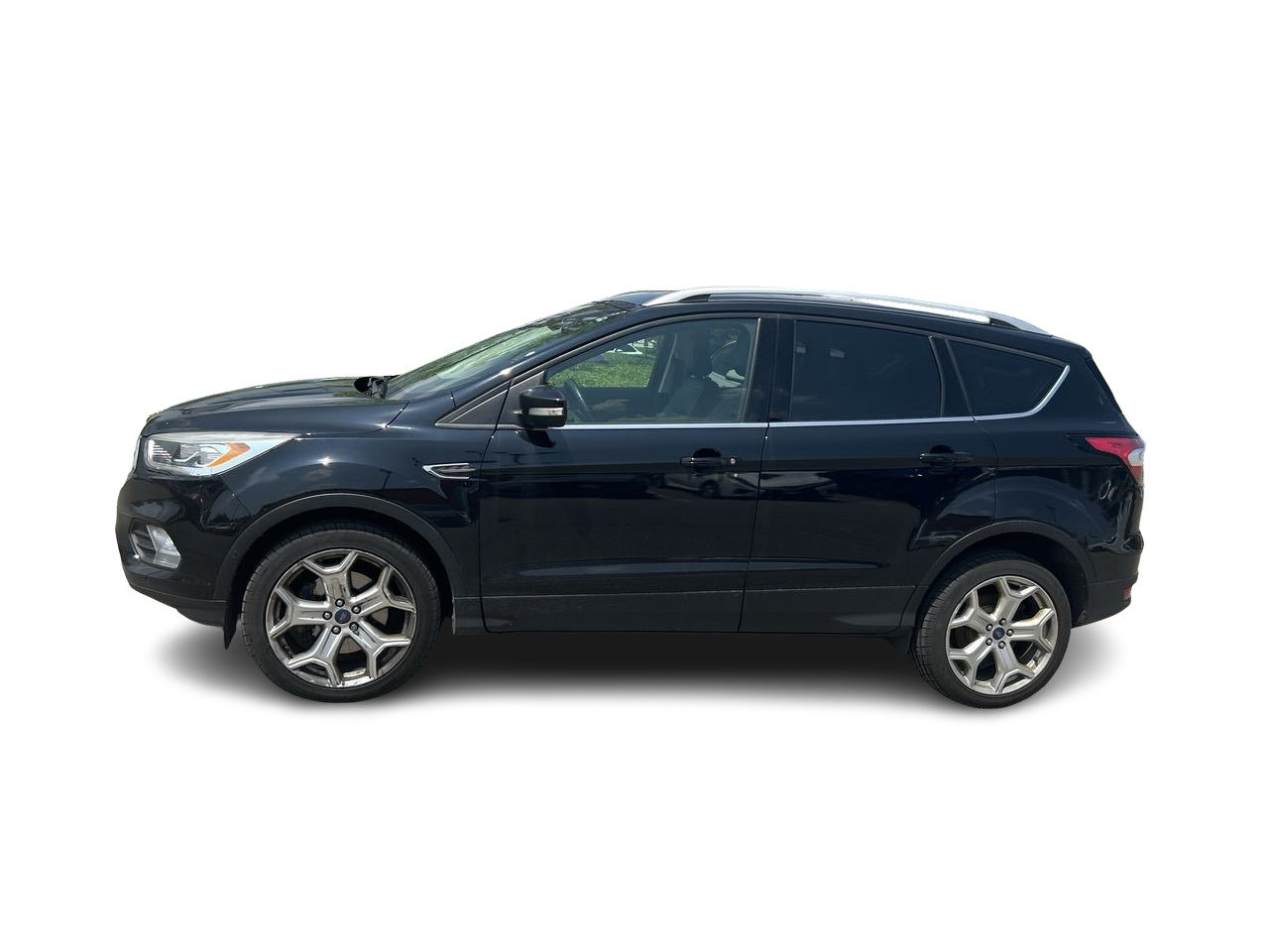 Used 2018 BLACK Ford Titanium image 3