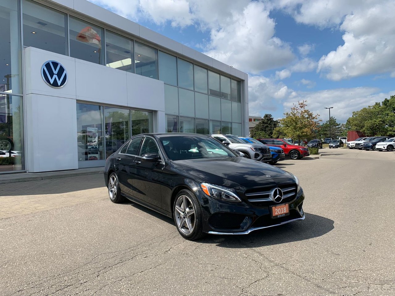 Used 2018 Black Mercedes-Benz C 300 image 2