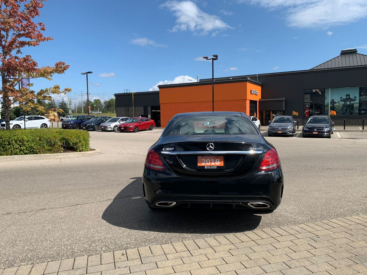 Used 2018 Black Mercedes-Benz C 300 image 8