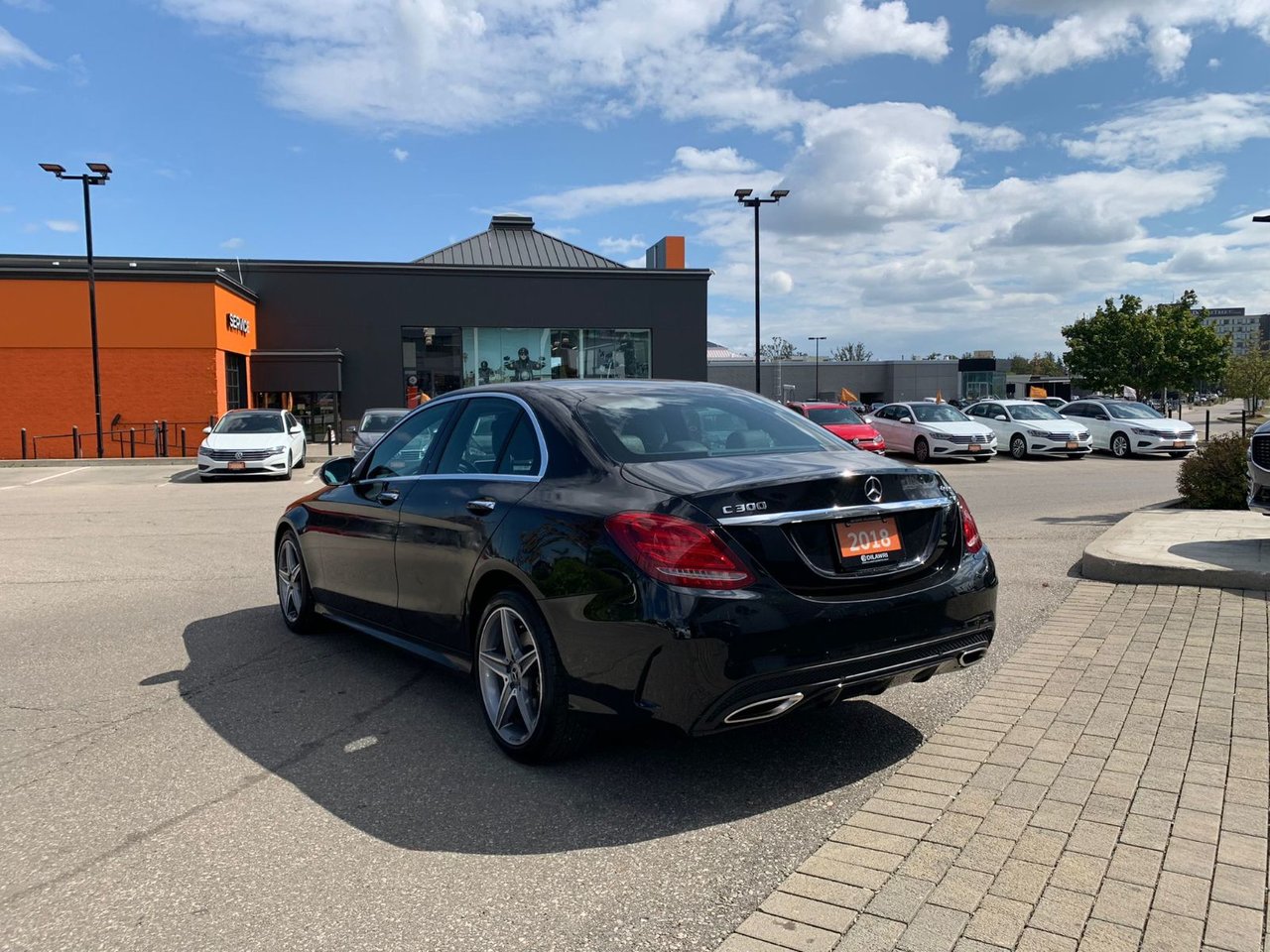 Used 2018 Black Mercedes-Benz C 300 image 4