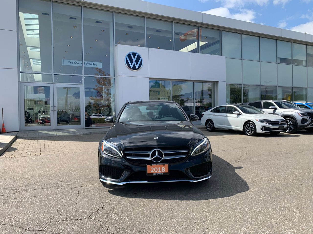Used 2018 Black Mercedes-Benz C 300 image 3
