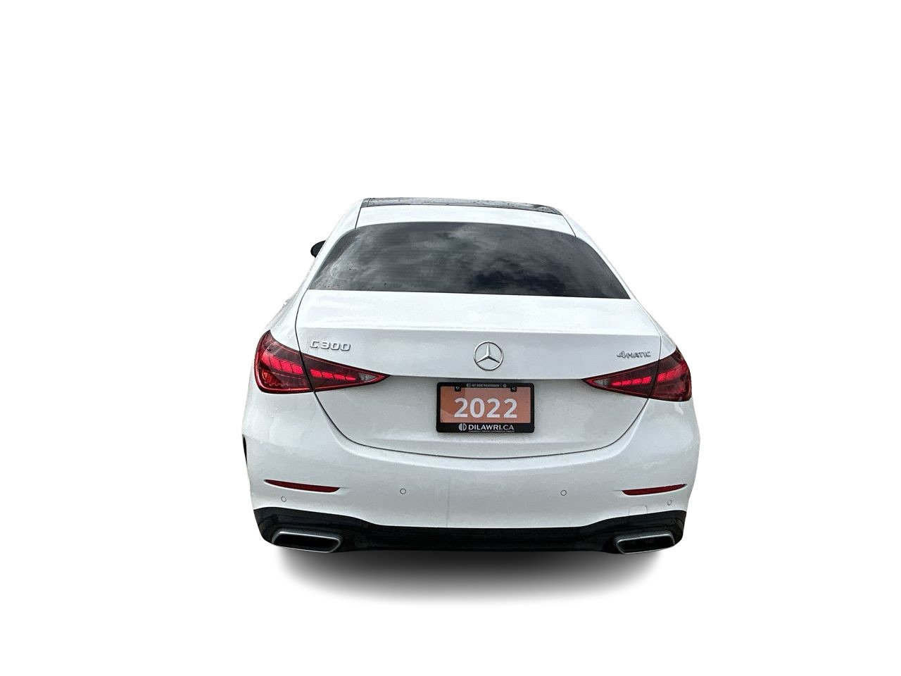 Used 2022 Polar White Mercedes-Benz C 300 image 4
