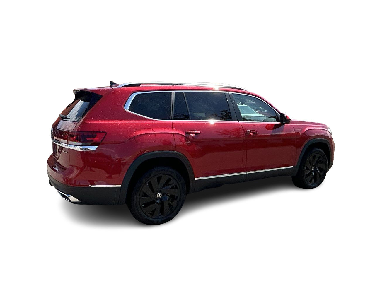 New 2024 Aurora Red Chroma Volkswagen Highline image 12