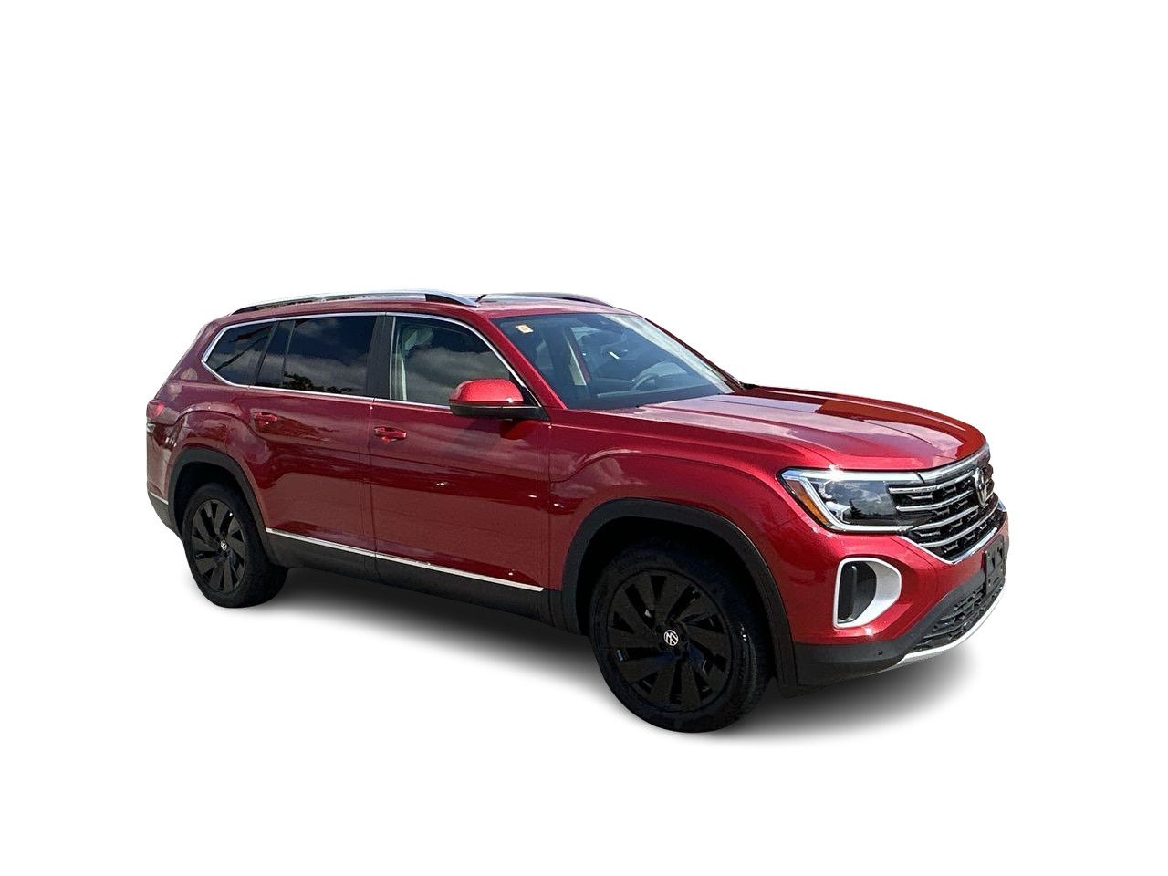 New 2024 Aurora Red Chroma Volkswagen Highline image 16