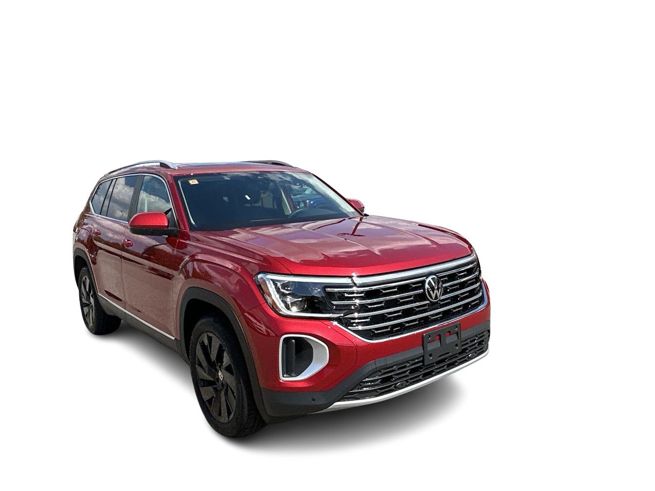 New 2024 Aurora Red Chroma Volkswagen Highline image 17