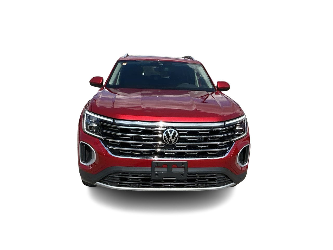 New 2024 Aurora Red Chroma Volkswagen Highline image 2