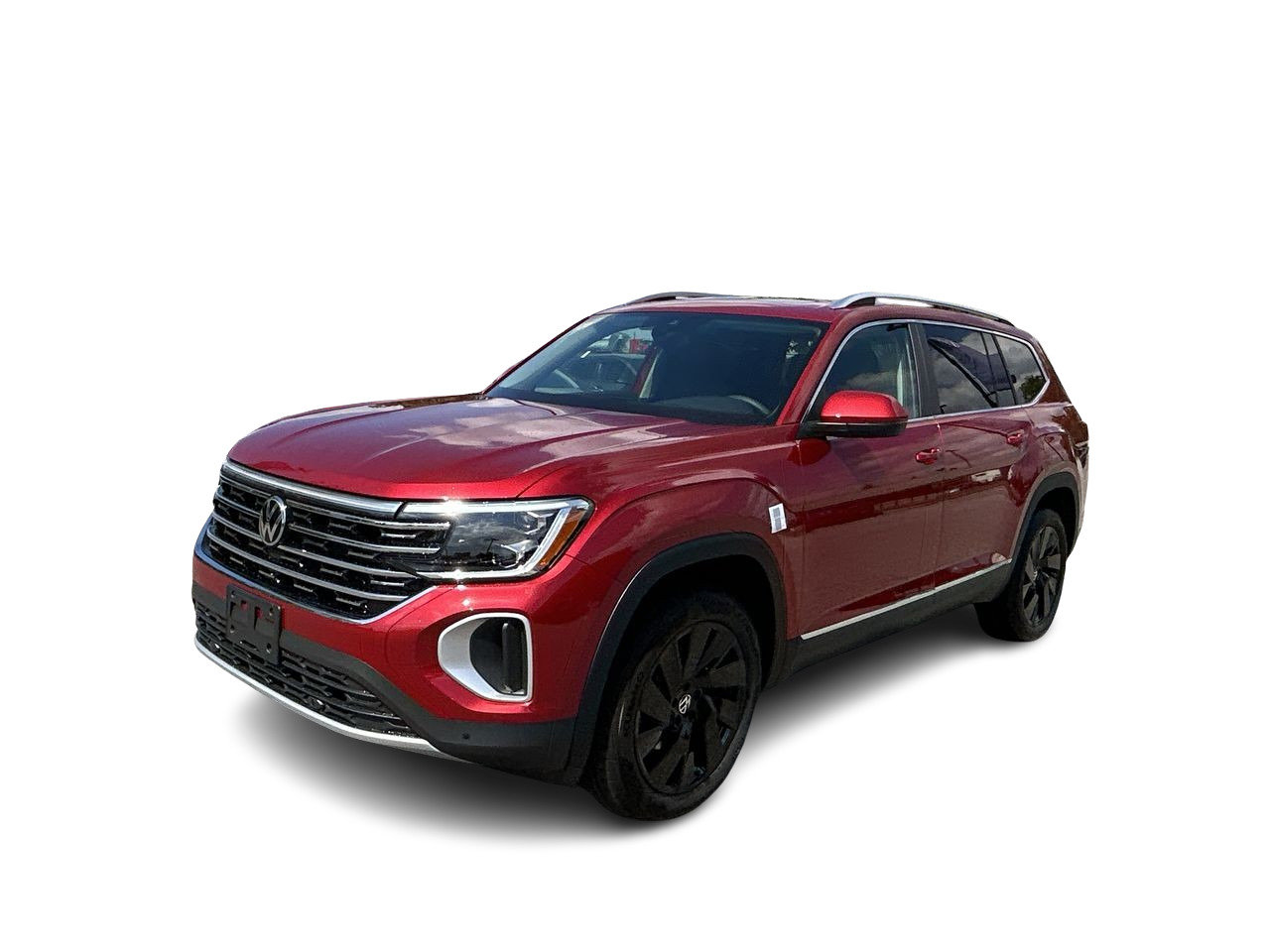 New 2024 Aurora Red Chroma Volkswagen Highline image 4