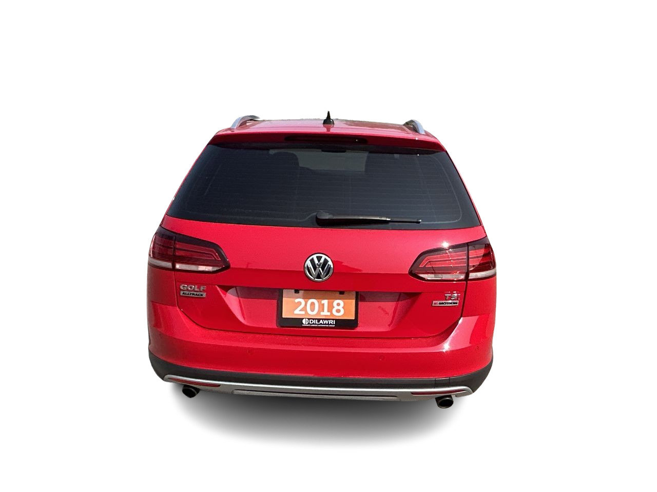 Certified Used 2018 red Volkswagen 1.8T DSG 6sp at w/Tip 4MOTION image 6