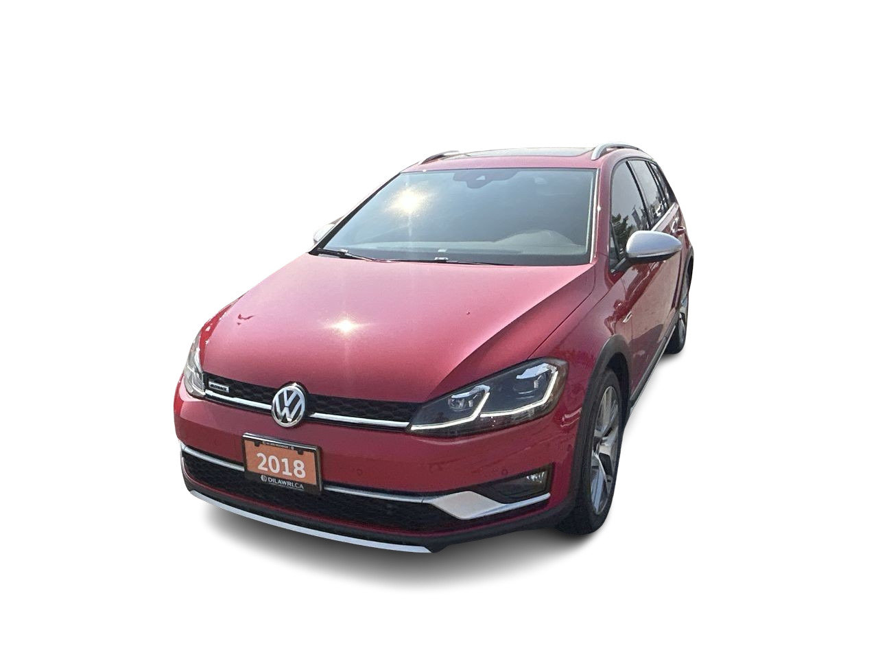 Certified Used 2018 red Volkswagen 1.8T DSG 6sp at w/Tip 4MOTION image 15