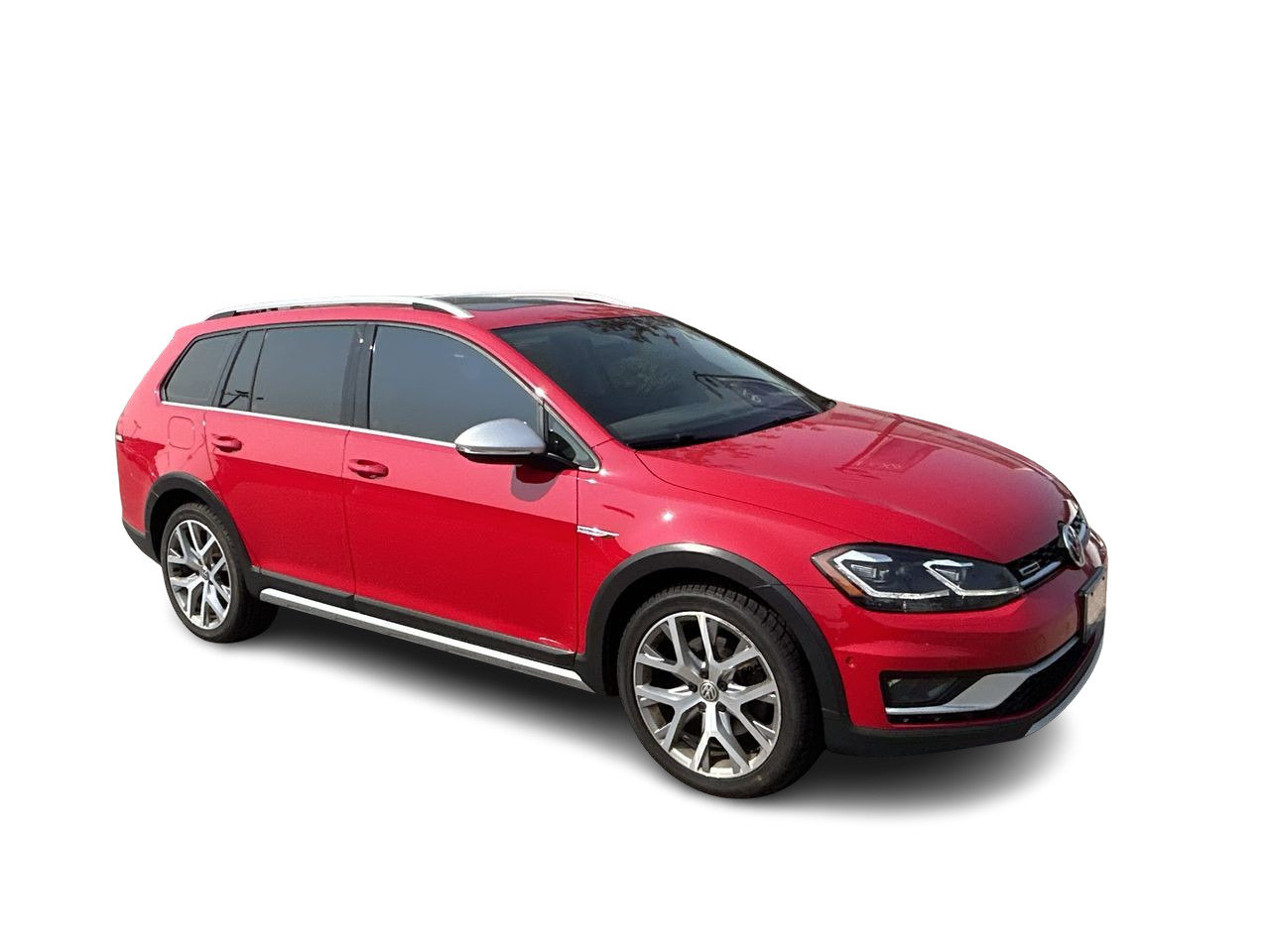 Certified Used 2018 red Volkswagen 1.8T DSG 6sp at w/Tip 4MOTION image 12